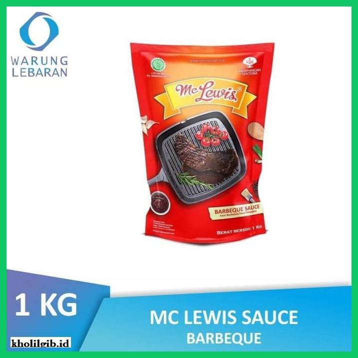 

gnidderdsaus- pouch mc lewis barbeque sauce | 1kg bbq f2 mclewis -asliiiiii.