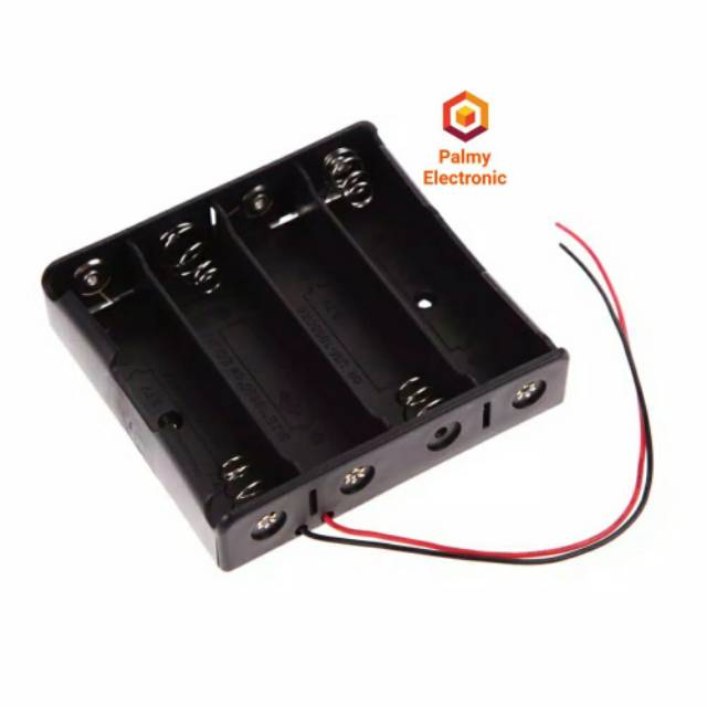 Holder battery 1 2 3 4 slot AAA battery size