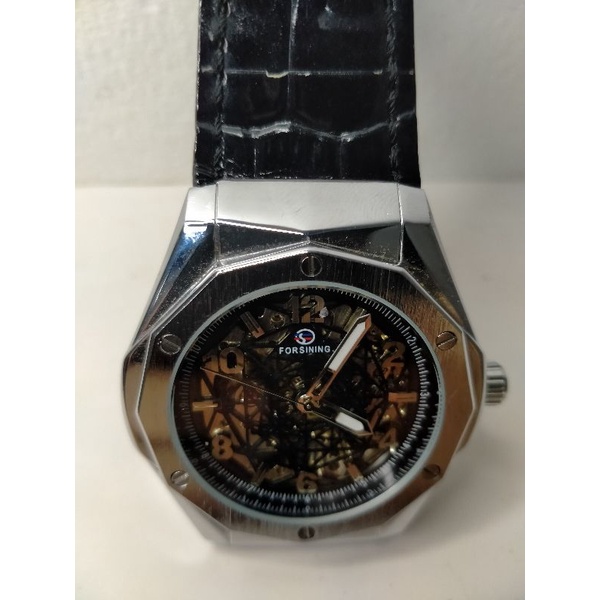 jam tangan bigbang mewah silver second