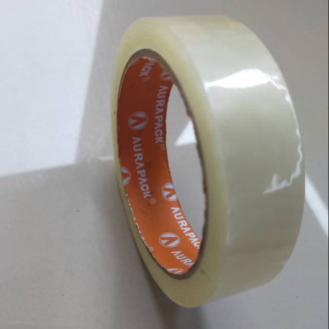 

LAKBAN BENING 1inch 1inc ukuran sedang lebar Isolasi 1 Inch Solatip 24 Mm 24mm AURAPACK