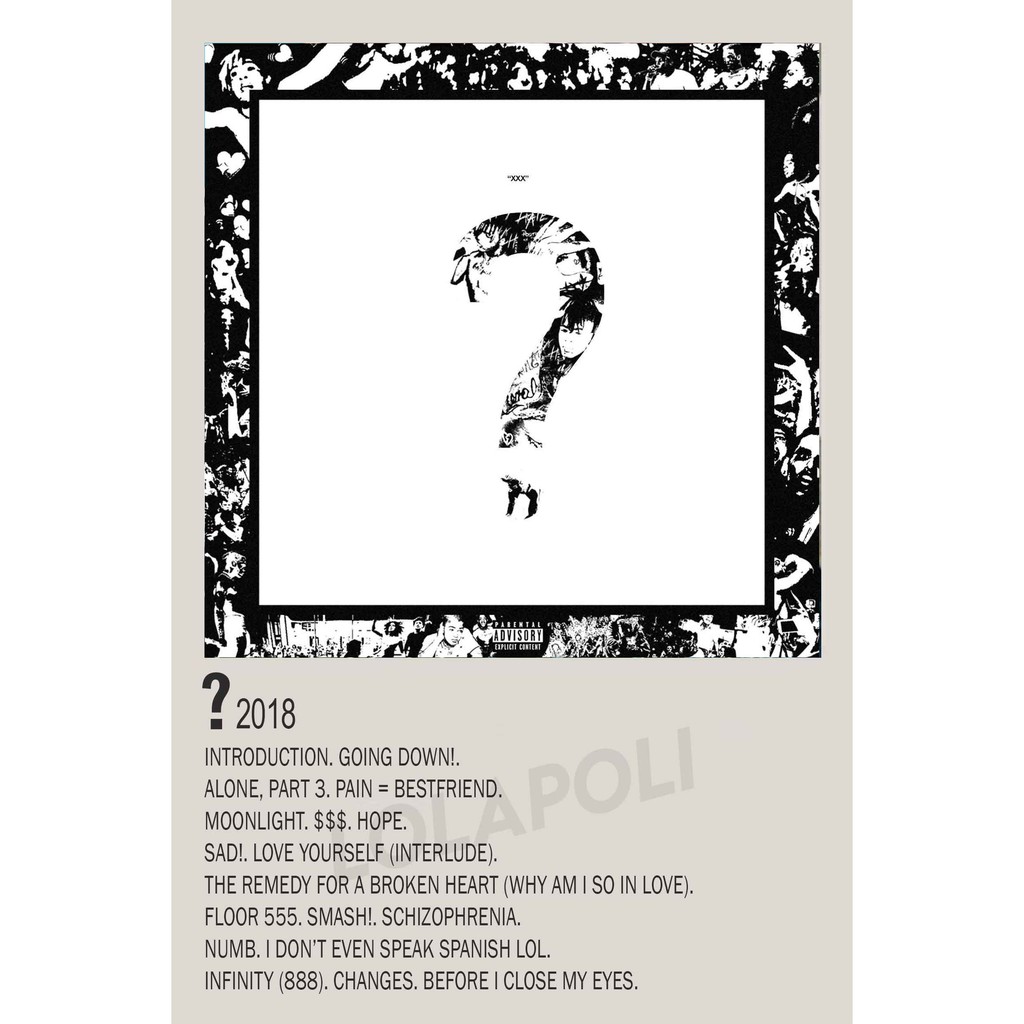 Poster Cover Album ? - XXXTentacion