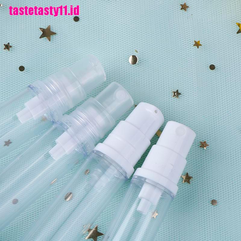 2pcs Botol Pompa Vakum Kosong Isi Ulang Bahan Plastik Ukuran 5 / 10 / 15ml