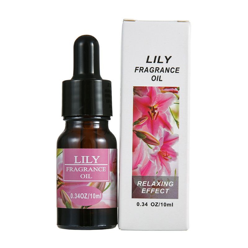 Chenf Pure Essential Fragrance Oils Minyak Aromatherapy Diffusers 10ml Lily