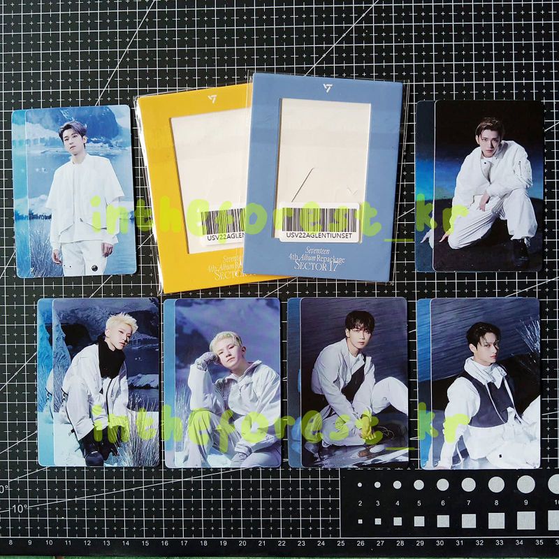 OFFICIAL PHOTOCARD PC SEVENTEEN SECTOR17 BENEFIT WEVERSE (MINGYU WONWOO SEUNGKWAN HOSHI DK JOSHUA JU