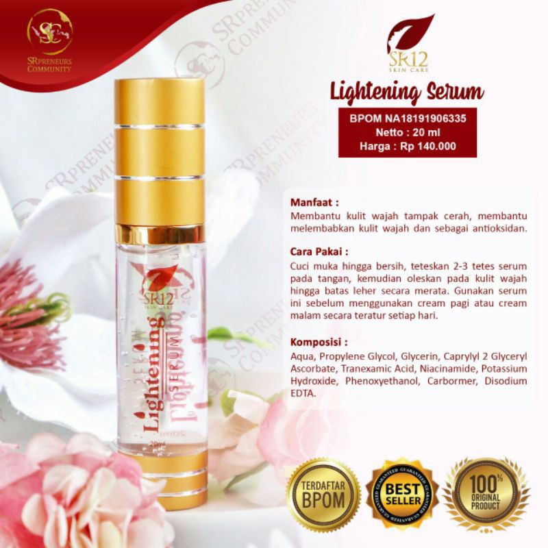 LIGHTHENING SERUM SR12/SERUM PENCERAH LD FORCE