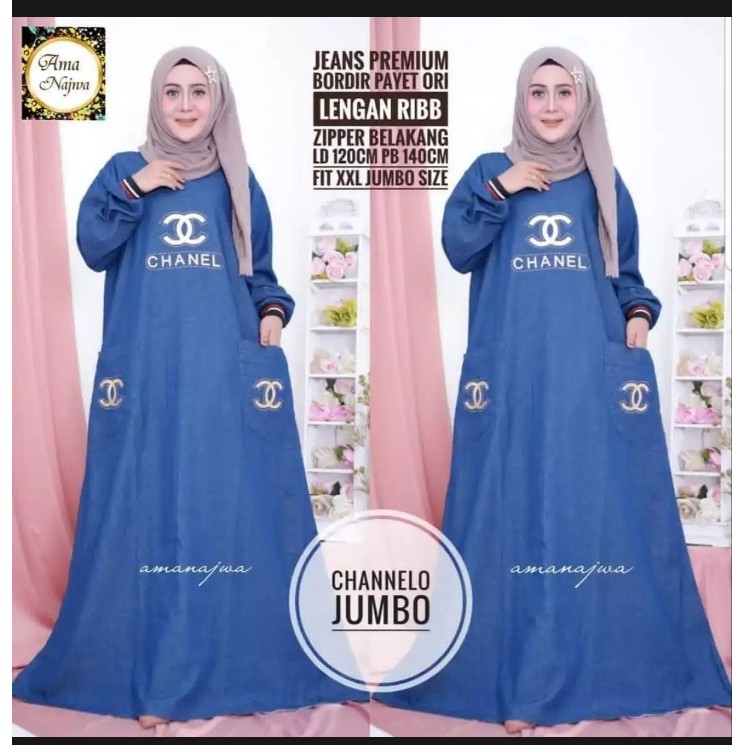GAMIS JEANS JUMBO LD 120CM CORNELIA