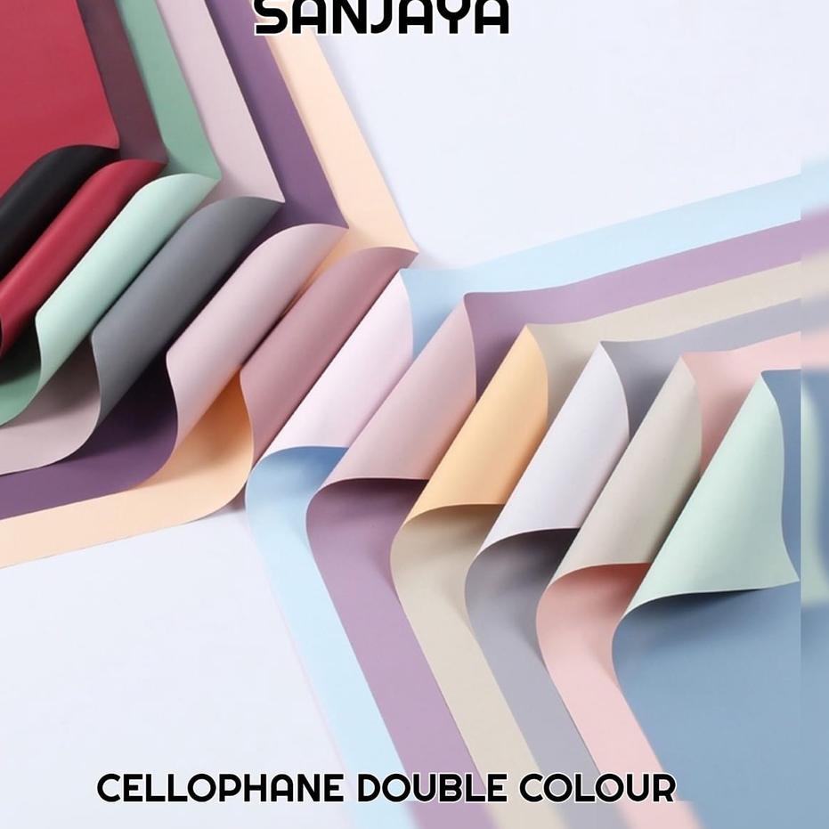 

Hot Sale CHAT TANYA STOCK TERLEBIH DAHULU SEBELUM MEMESAN / FLOWER WRAPPING PAPER DOUBLE COLOUR / KERTAS BUKET BUNGA DUA WARNA HAND BOUQUET / CELLOPHANE DOUBLE COLOUR 20 LEMBAR