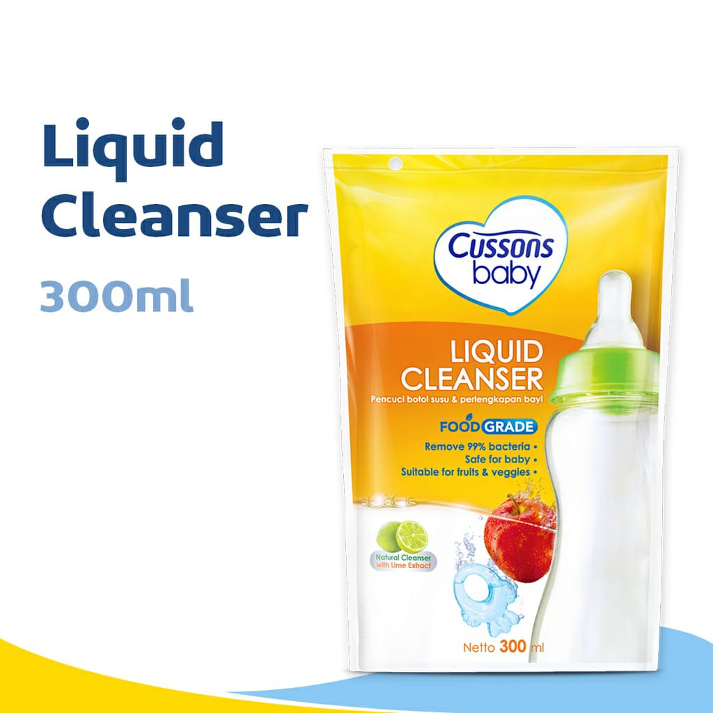 Cussons Baby Liquid Cleanser - Pembersih Perlengkapan Bayi