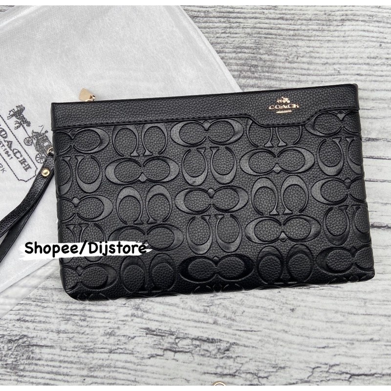 Clutch Coach premium Quality clutch pria dan wanita import handbag coach Pouch bag