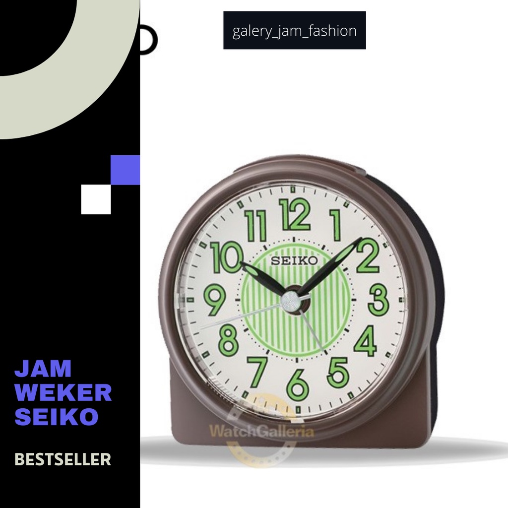 Jam Weker Meja Seiko  Jam Weker Original Seiko jam alarm jam meja jam alarm lucu bestseller murahW5O2
