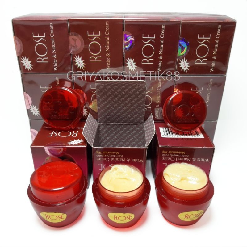 CREAM ROSE ORI HOLO PINK HARGA 1 LUSIN