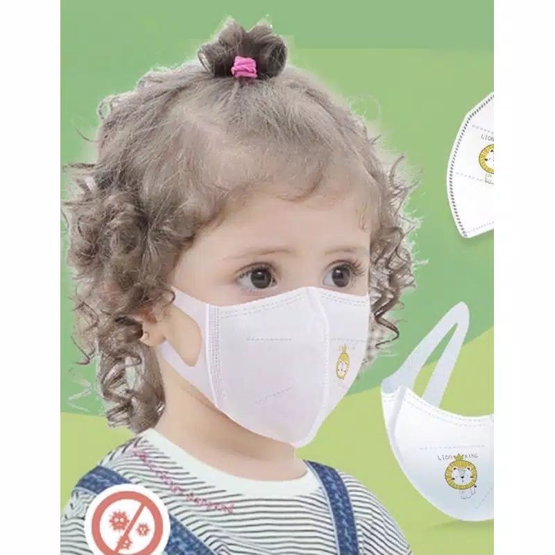 Masker duckbill anak 3ply