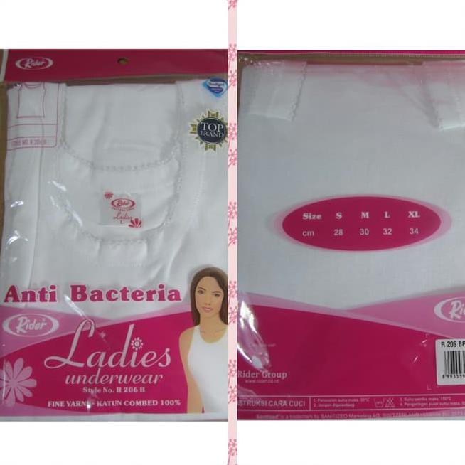 Vn8B Ladies Singlet / Singlet Wanita Anti Bacteria Rider R 206 Bp Wxy7