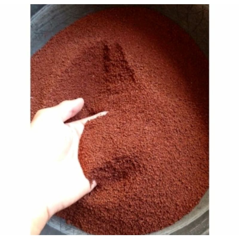 1 karung pasir malang merah no 1 & 0,5 kebutuhan aquascape
