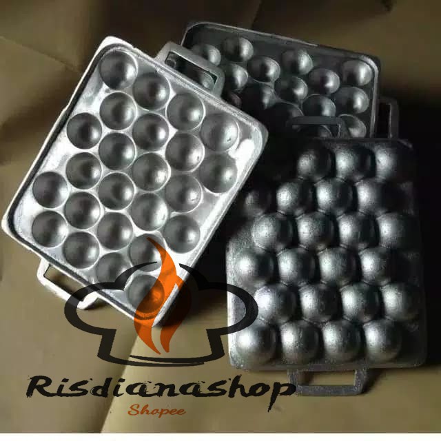 Cetakan Takoyaki plus Sutil Mini
