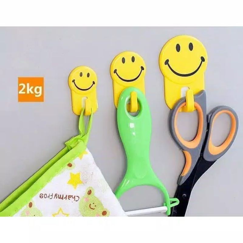 GANTUNGAN HOOK SMILE SET ISI 3pcs