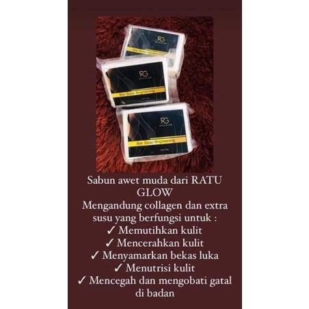 SABUN AWET MUDA ( RATU GLOW KK AGUS )