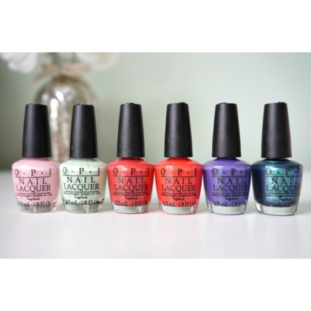 READY OPI MINI COLLECTION HAWAII COCA COLA YOKOHAMA KUTEK MURAH OPI NAIL POLISH PACK