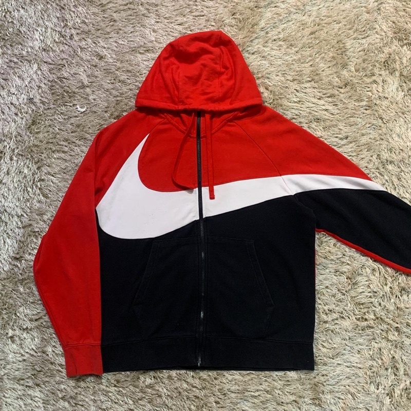 HOODIE ZIPPER NIKE BIG SWOOSH SECOND