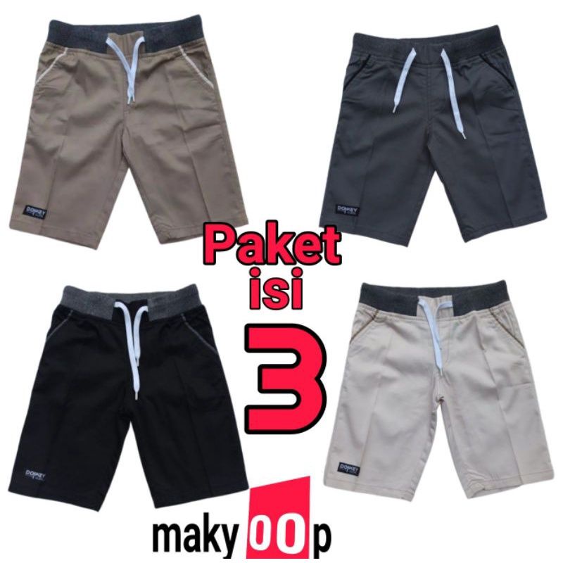 Celana 100 Dapat 5 Chinos Pendek Pria