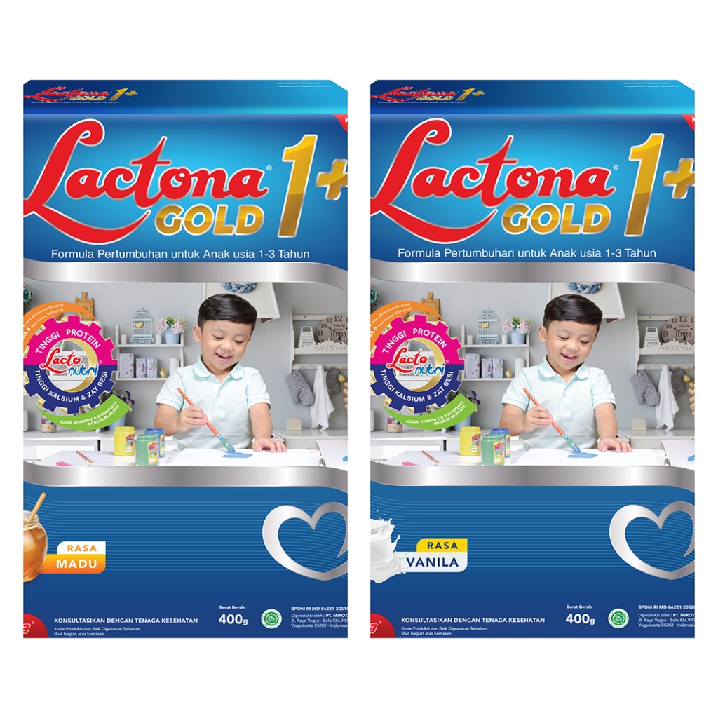 LACTONA GOLD 1+  400g /centraltrenggalek