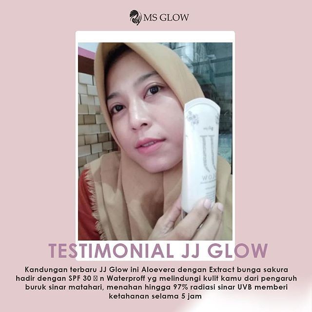 JJ GLOW MS GLOW NEW/ SUNSCREEN MS GLOW / JJ GLOW MURAH / JJ GLOW TERMURAH / SUNBLOCK MS GLOW ORIGINAL ASLI 100% BERGARANSI, GROSIR MAUPUN ECER