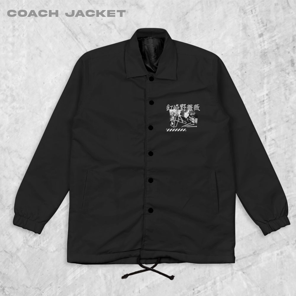 Fortglass Nobara Coach Jaket Pria Outwear Unisex Parasut