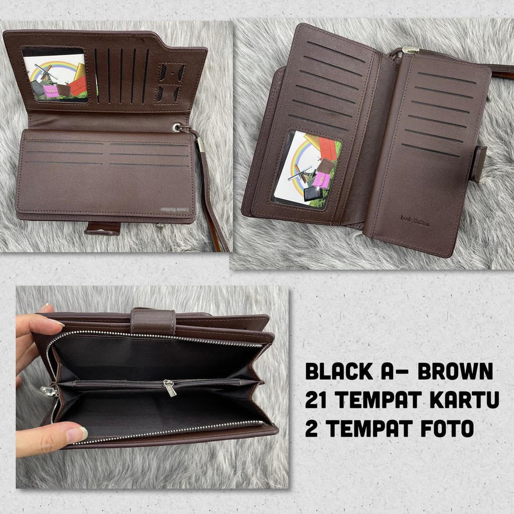 DOMPET KULIT PANJANG ELEGAN PRIA DAN WANITA TERBARU - Dompet Panjang Import Kulit - dompet Branded