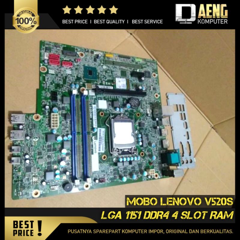 Motherboard Mainboard Mobo Intel ddr4 PC built up Lenovo V520S Socket 1151 DDR4 4 Slot Ram