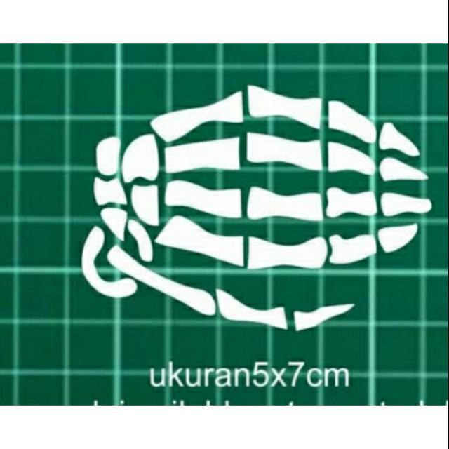 

Cutting sticker tangan