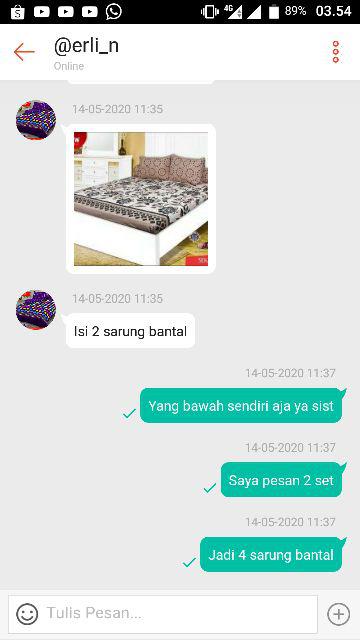 Sarung Bantal Mylove My Love