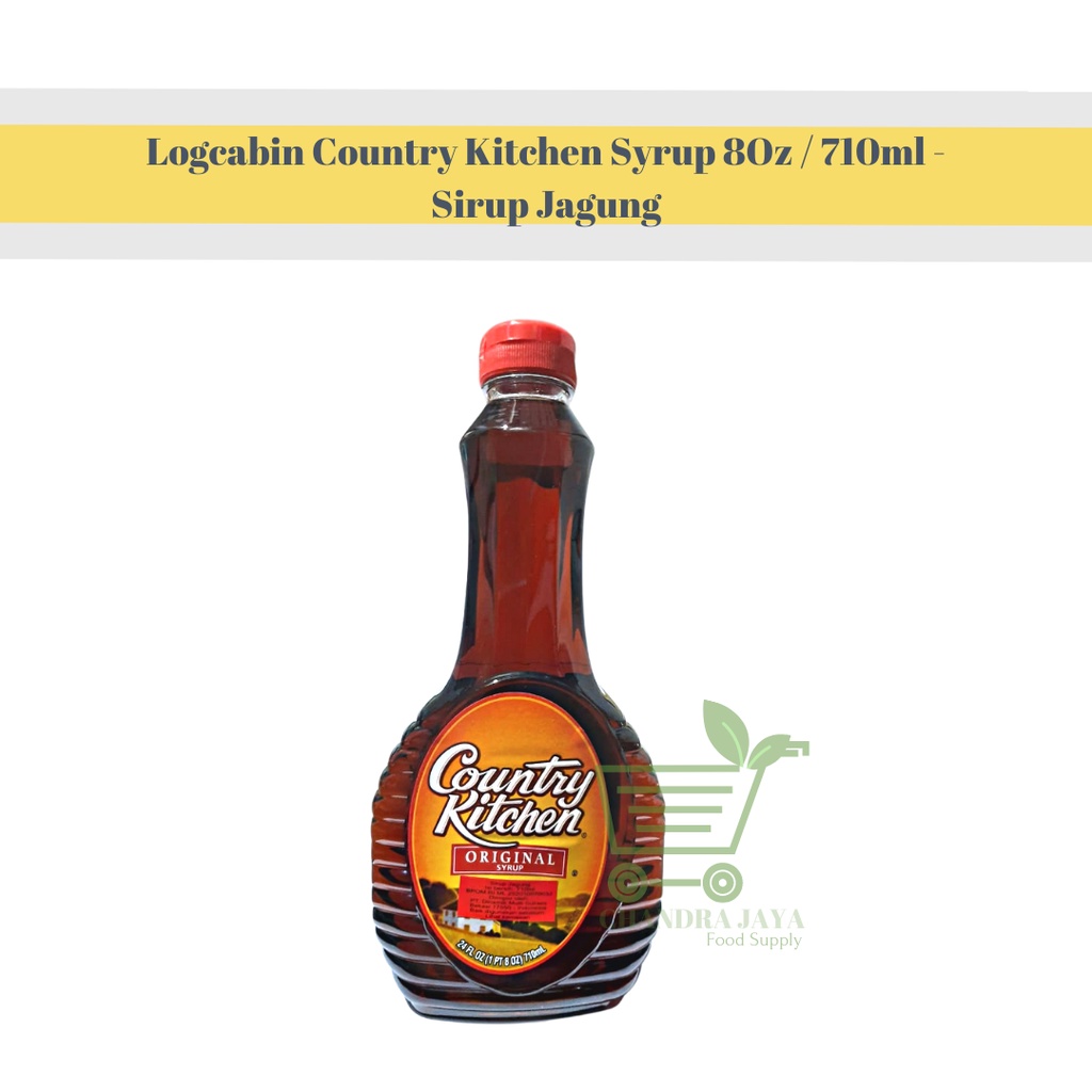 

LogCabin Country Kitchen Syrup 8oz / 710ml - Sirup Jagung