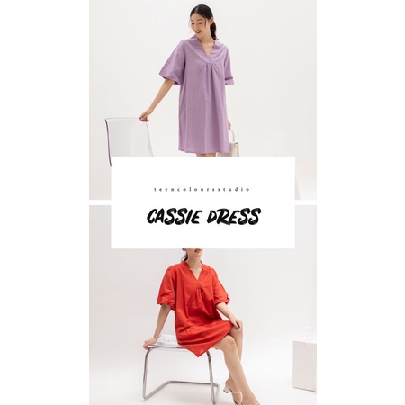 TCS | Cassie Dress - Mini Linen Dress - All size , Big size & Curvy Friendly - 6 colours
