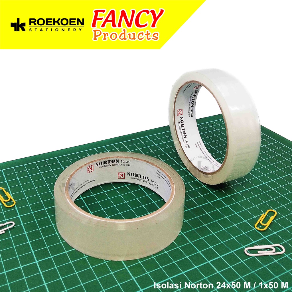 

Norton Isolasi 1"x50M / 24mm x 50 meter (Core Besar)