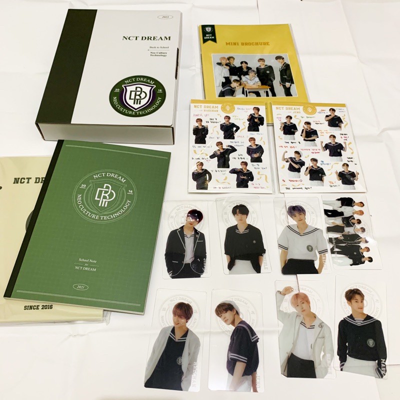 SHARING NCT DREAM 2021 BACK TO SCHOOL KIT - HAECHAN JENO
