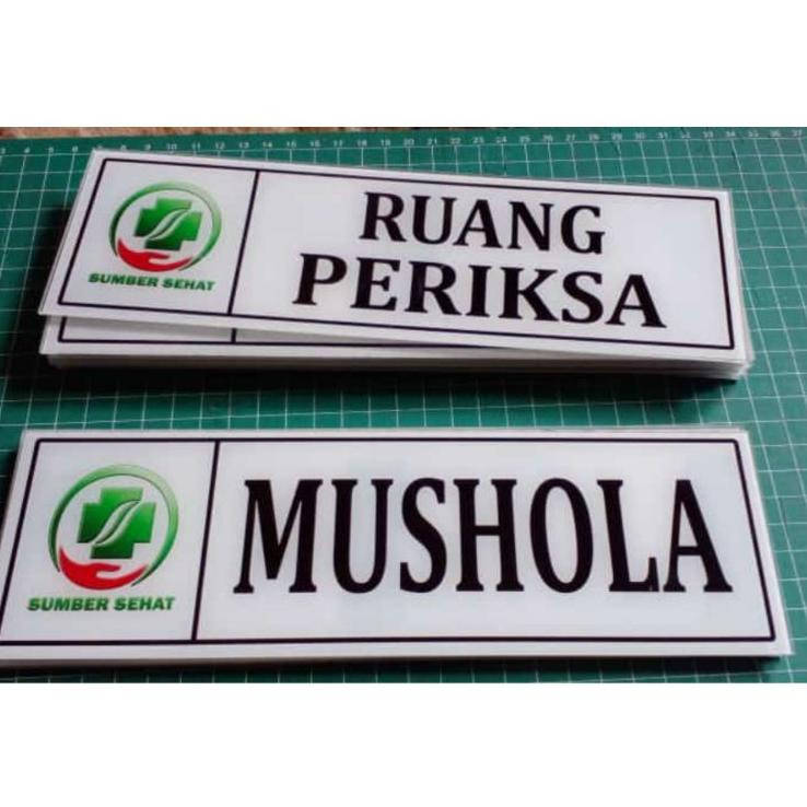 

Kekinian - PAPAN NAMA RUANGAN/ NAMA RUANG AKRILIK/PETUNJUK RUANG/25×8 CM/CUSTOM