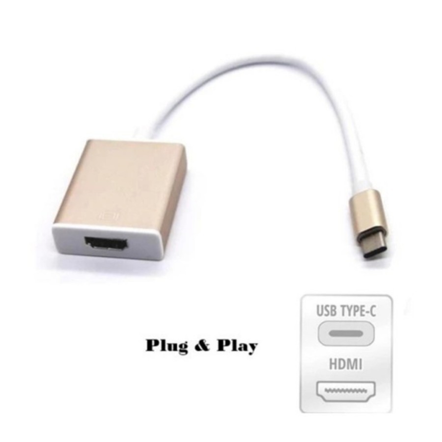 Kabel Converter USB C to HDMI CONVERTER USB 3.1 TIPE C TO HDMI