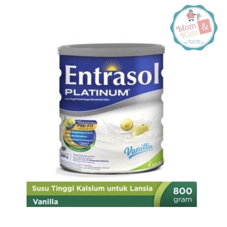 Entrasol Platinum Vanila 800 gr