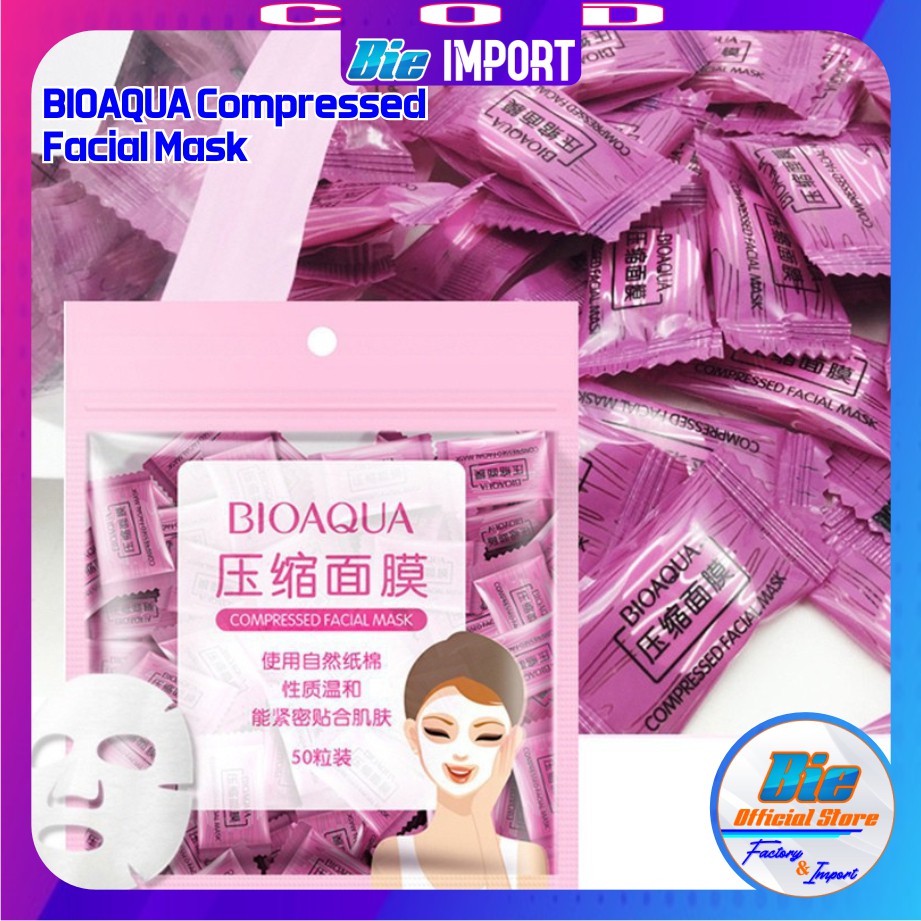 Masker Tisu Wajah / Paper Mask / Tablet Mask Impor