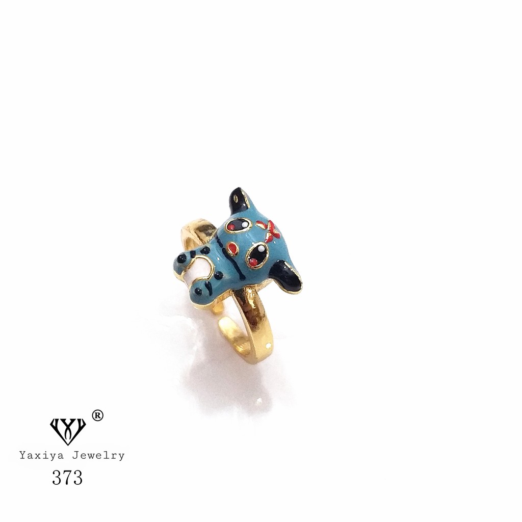 

Cincin anak karakter perhiasan lapis emas 18K 373