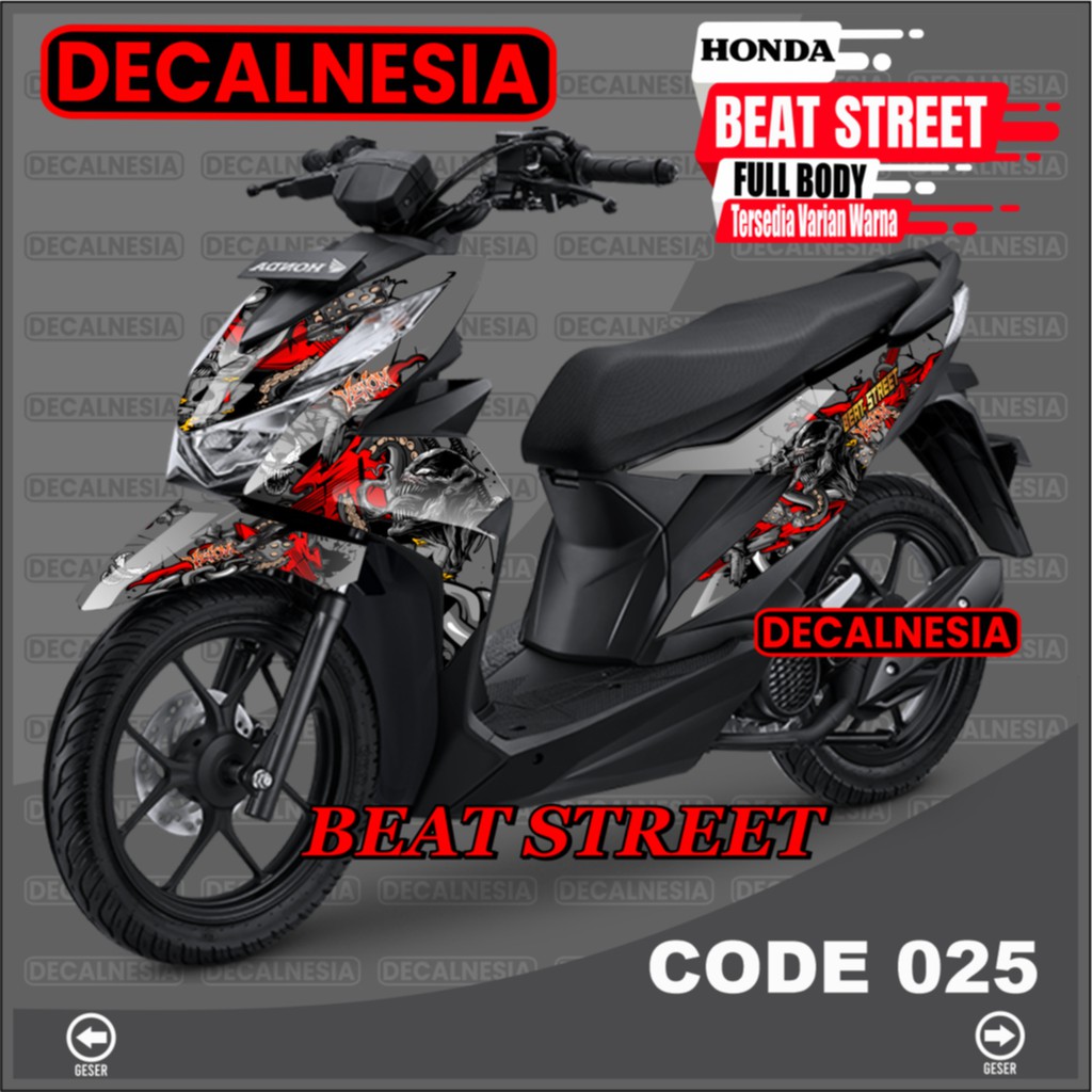 Harga Stiker Motor Beat Street 2021 Terbaru Januari 2022 BigGo Indonesia