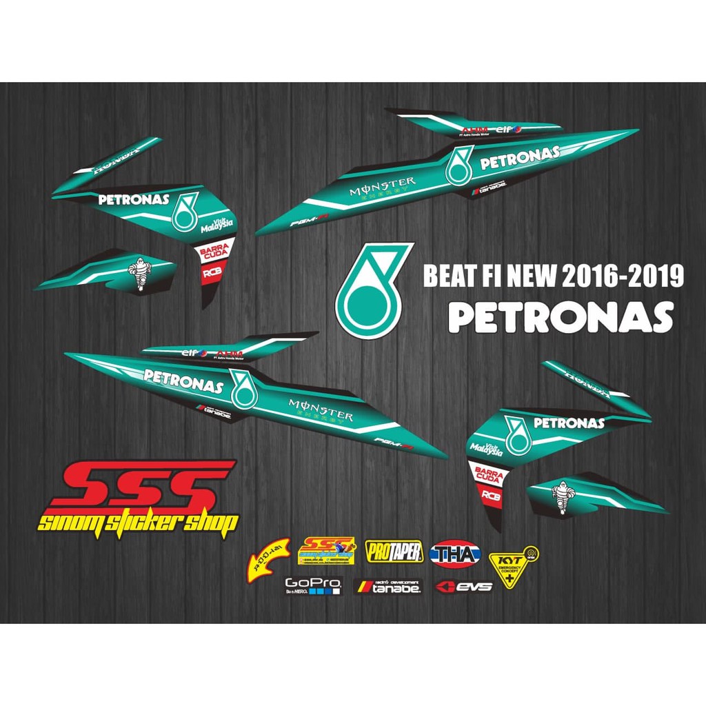 Striping Varasi Beat FI New Petronas