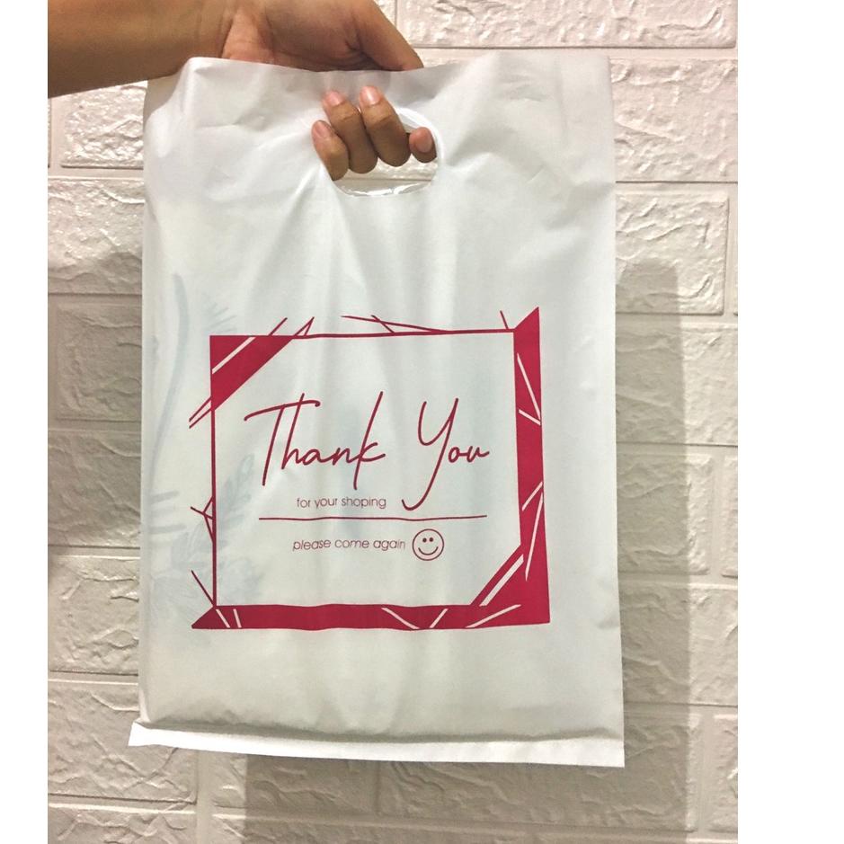 

Serba Unik (isi 50) Kantong Plastik PE Uk. 20x30 Motif bingkai kantong olshop kantong kantong toko kosmeti/skincare