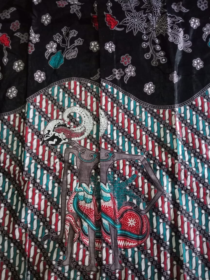 Kemeja Batik Pria Lengan Panjang Size M L Xl Xxl  Bswart Batik Hrb026 Kenongo Hem Panjang Pad