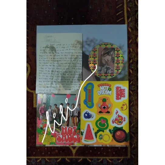 Album Only Hot Sauce (CD, FP JENO, STICKER HS, PHOTO BOOK)