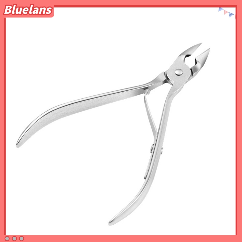 Bluelans 4Pcs / Set Gunting Kuku Kutikula / Kulit Mati Bahan Baja Untuk Manicure