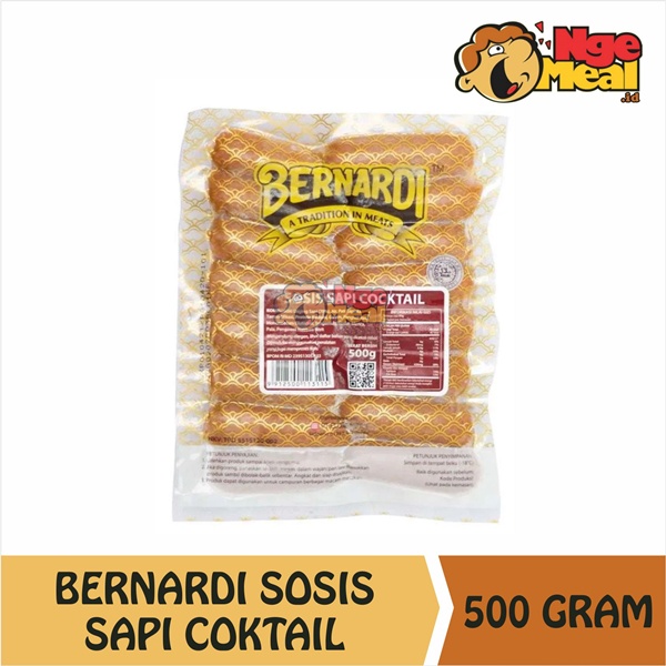 

BERNARDI Sosis Beff Cocktail Sapi 500 Gram