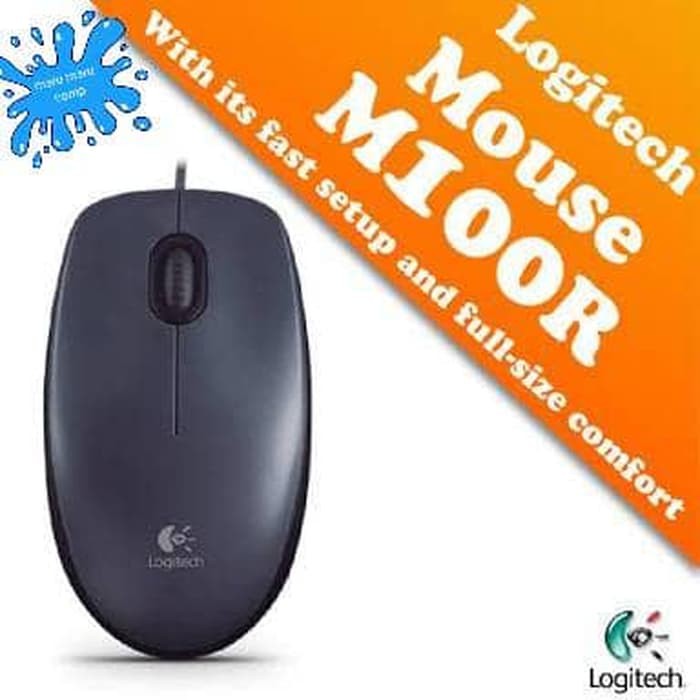 Logitech M100r Original &amp; Resmi