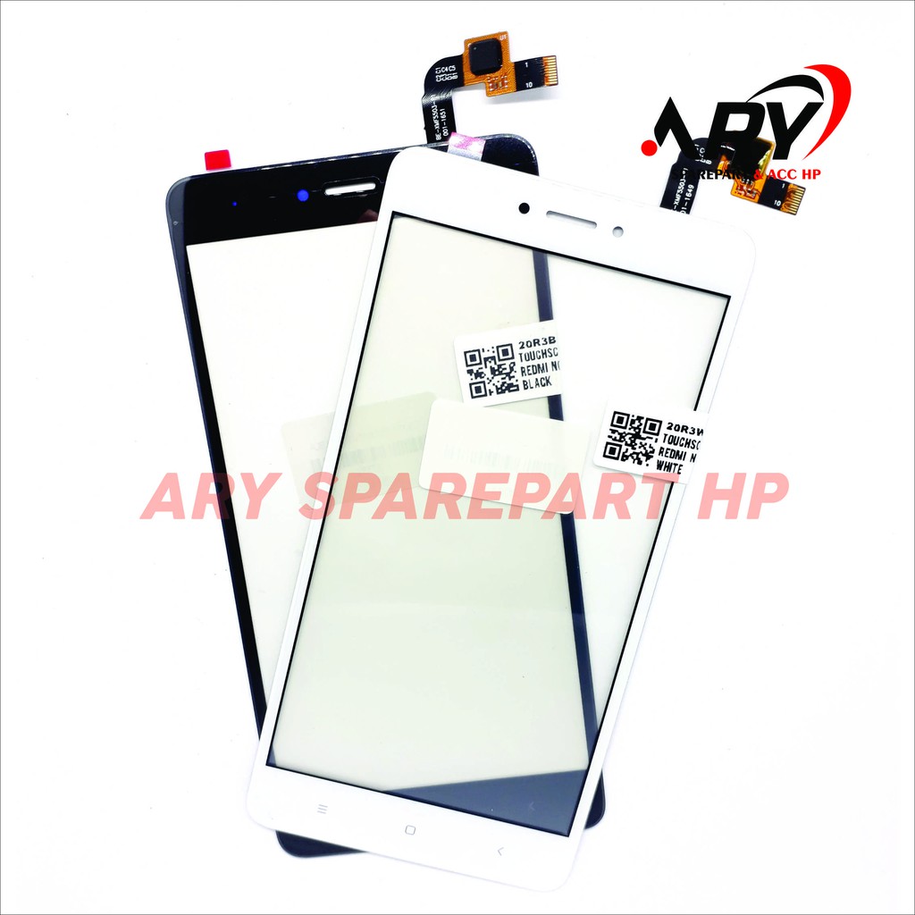 TOUCHSCREEN REDMI NOTE 4X BLACK WHITE