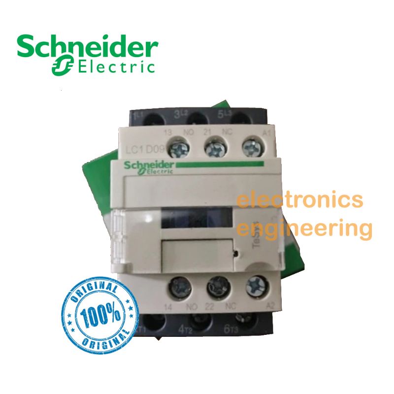 KONTAKTOR SCHNEIDER LC1D09M7 LC1 D09 LC1-D09